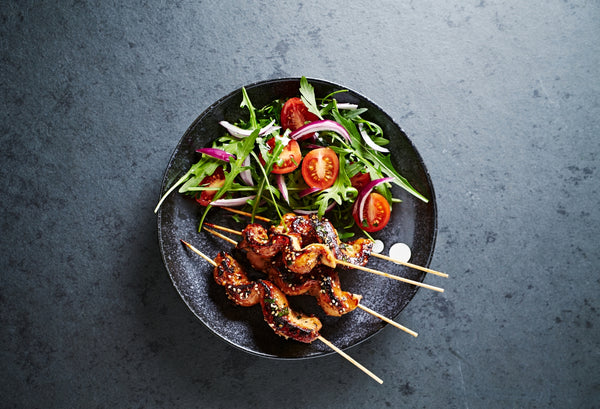 BROCHETTE DE BŒUF AU SATAY