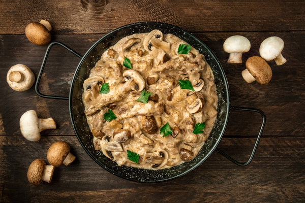 SAUCE AUX CHAMPIGNONS DE PARIS