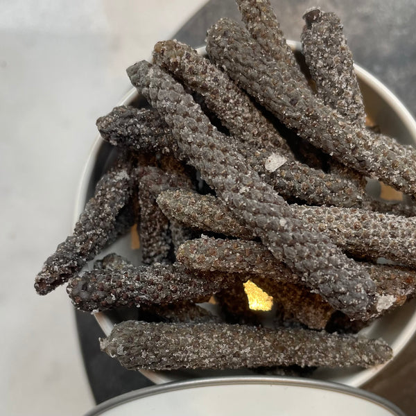 Kampot long pepper fermented with salt