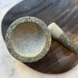Mortier rond en marbre